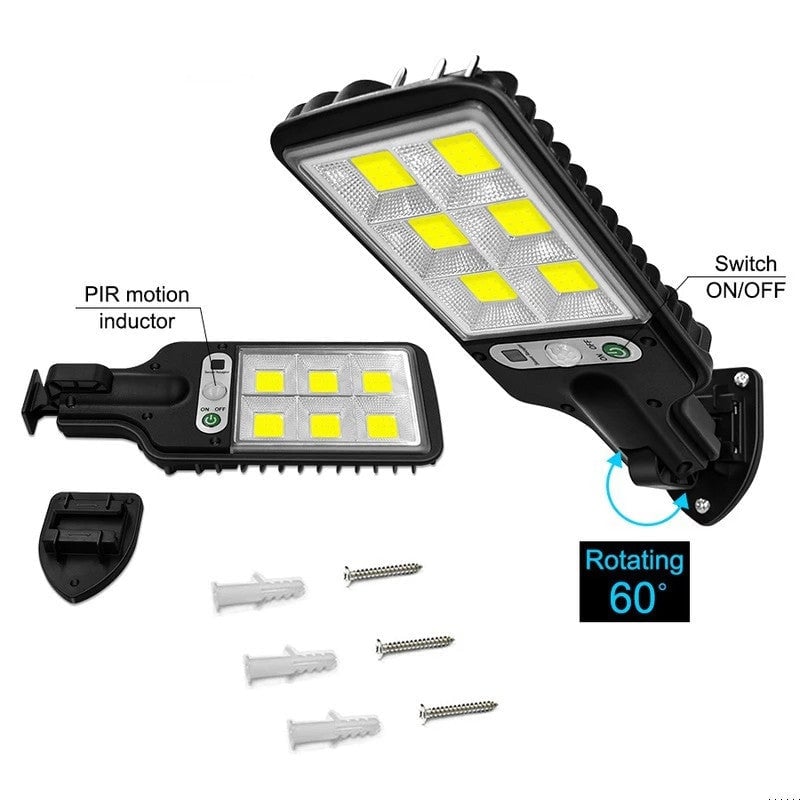 Solar Powered Street Light with Remote Control