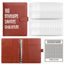 Load image into Gallery viewer, 100 Envelope Challenge Binder