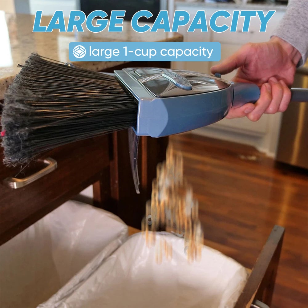 Sakerplus Cordless 2-in-1 Vacuum Broom