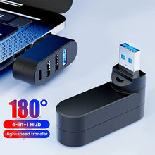 Load image into Gallery viewer, Multifunctional Mini Rotatable 3-port USB Port