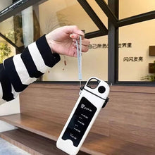 Load image into Gallery viewer, Portable Square Water Bottle with Straw