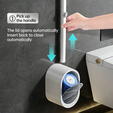 Load image into Gallery viewer, Disposable toilet brush with refills
