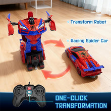 Load image into Gallery viewer, Remote Control Transforming Robot Car