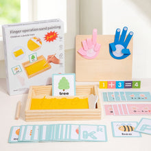 Load image into Gallery viewer, 2-in-1 Sand Drawing &amp; Educational Set