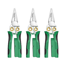 Load image into Gallery viewer, 8-in-1 Heavy Duty Wire Stripper Pliers with Voltage Test