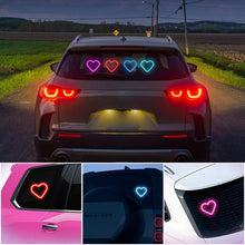 Load image into Gallery viewer, Solar Heart LED Car Ambient Light