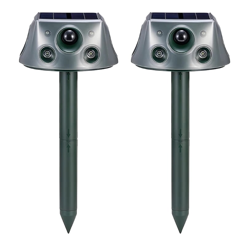 Ultrasonic Solar Animal Repeller