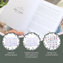 Load image into Gallery viewer, Linen Bible Verse Mapping Journal