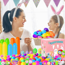 Load image into Gallery viewer, Prefilled Easter Eggs with Toys and Stickers for Egg Hunts