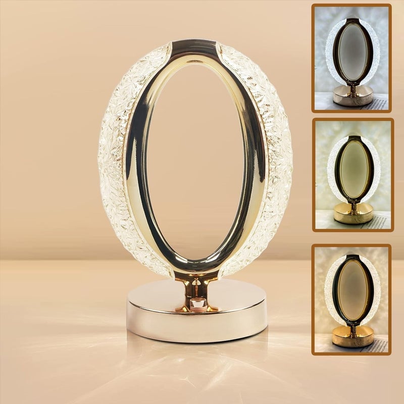 Creative Crystal Bedside Night Lamp