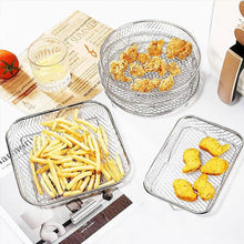 Load image into Gallery viewer, 3-Layer Stackable Air Fryer Rack