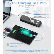 Load image into Gallery viewer, Desk Clamp Power Strip