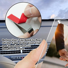 Load image into Gallery viewer, Acrylic Sun Visor Photo Holder