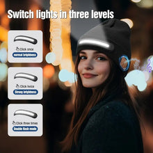 Load image into Gallery viewer, Smart Beanie with 3-Stage LED Lighting