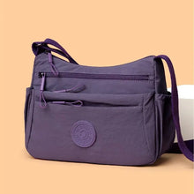 Load image into Gallery viewer, Solid Color Fashionable Multi-pocket Zipper Crossbody Bag
