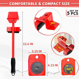 Furniture lifting tool set
