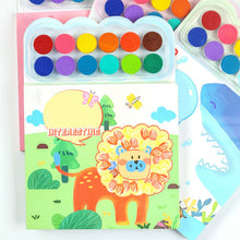 Load image into Gallery viewer, Fingerprint Painting Book with Themed Pages