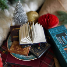Load image into Gallery viewer, Mini Book Ornament Advent Calendar