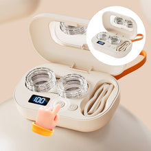 Load image into Gallery viewer, Portable Rechargeable Ultrasonic Contact Lens Cleaner Case
