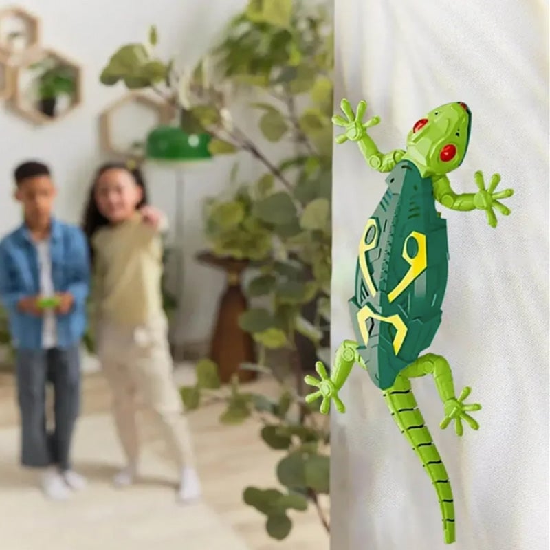 Electric Lizard Toy with LED Glowing Eyes