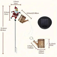 Load image into Gallery viewer, Solar Watering Can Garden Lights