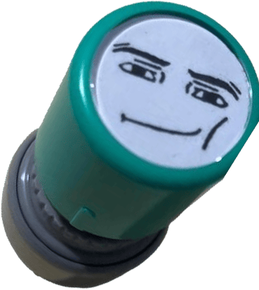Game Characters Funny Expressions Stamp