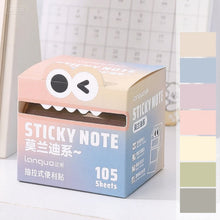 Load image into Gallery viewer, Colorful Self-Adhesive Pull-Out Memo Pads