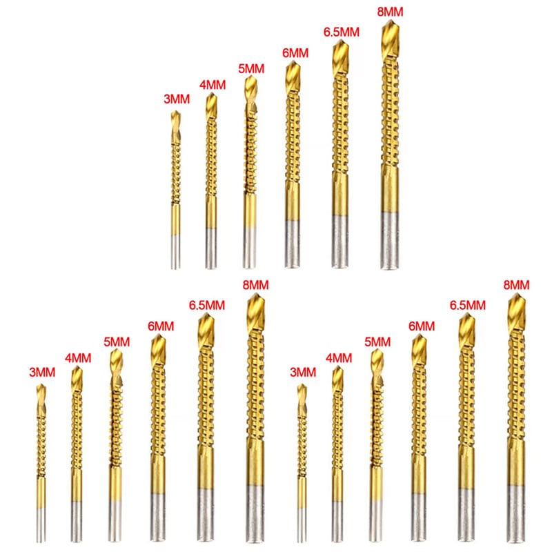 Twist Drill Bit Set Power Tool Accessories(6 Pcs )