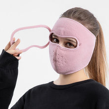 Load image into Gallery viewer, Fleece Fog Mask