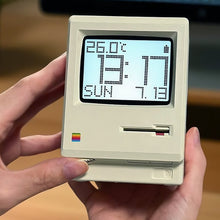 Load image into Gallery viewer, 1984 Retro-Inspired Cream Digital Alarm Clock