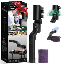 Load image into Gallery viewer, Electric 3-Speed Grill Brush