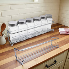 Load image into Gallery viewer, Carbon Steel Wall-Mounted Kitchen Spice Rack