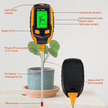 Load image into Gallery viewer, Digital 4-in-1 Soil Test Meter