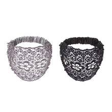 Load image into Gallery viewer, Plum Blossom Hollow Beaded Wide Headband