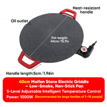 Load image into Gallery viewer, Non-Stick Electric BBQ Grill with Temperature Control