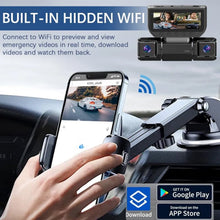 Load image into Gallery viewer, 4 Channel Dash Cam Front Rear