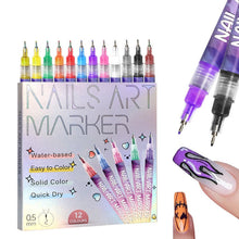 Load image into Gallery viewer, Nail Doodle Pen for DIY Nail Art