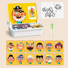 Load image into Gallery viewer, Magnetic Puzzle Learning Building Block Toys