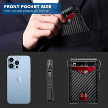 Load image into Gallery viewer, Anti-theft aluminum alloy card holder