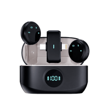 Load image into Gallery viewer, K31 Pro Button-Style Magnetic Wireless Lavalier Microphone