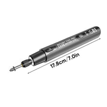 Load image into Gallery viewer, Mini Electric Rotary Tool Set with LED Light &amp; Digital Display