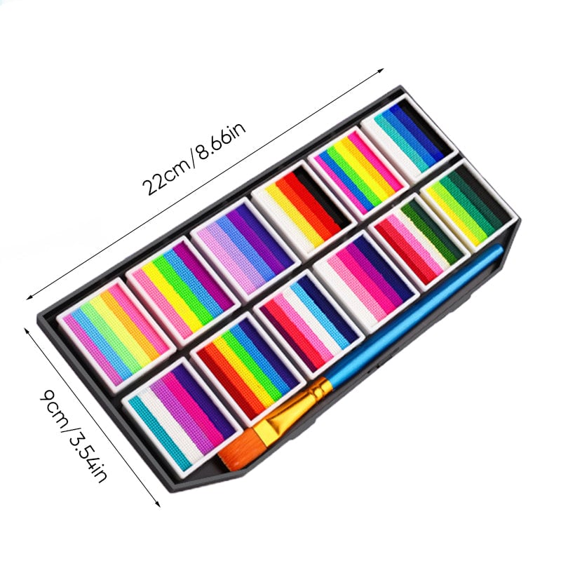 Face Painting Kit for Creative Fun (35pcs/1 Set)