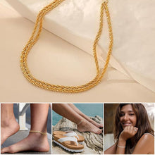 Load image into Gallery viewer, Women's Double Layered Anklet