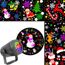 Load image into Gallery viewer, Christmas Projection Pattern Lamp