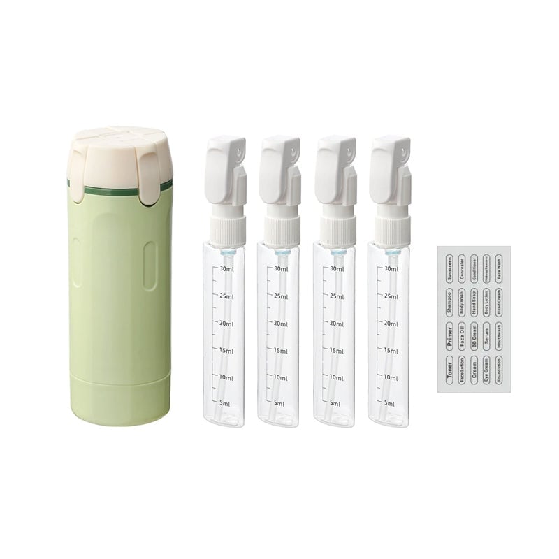 uspell-4-in-1 Leakproof Rotatable Travel Dispenser Set