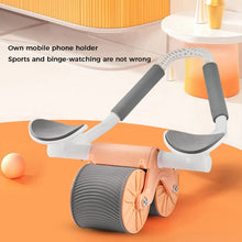 Load image into Gallery viewer, Automatic Rebound Abdominal Wheel