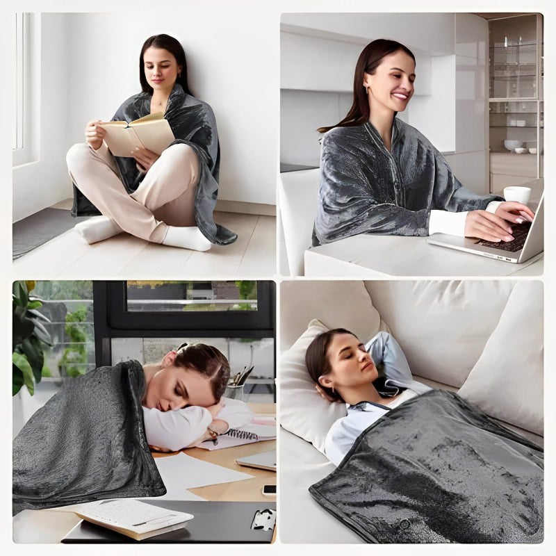 Heated Flannel Blanket