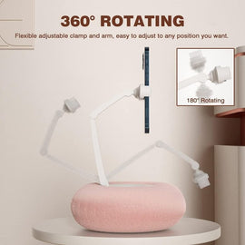 Kindle Pillow Stand Holder with Snack Bowl