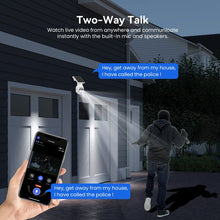 Load image into Gallery viewer, Solar powered color night vision camera