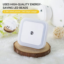 Load image into Gallery viewer, Square Light-Controlled Night Light